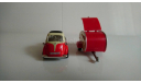 BMW Isetta 250 с прицепом 1961, масштабная модель, Bauer/Cararama/Hongwell, 1:43, 1/43