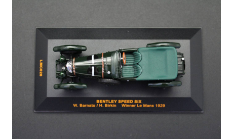 Модель автомобиля иномарка масштаб 1:43 IXO Le Mans 1929 Bentley Speed Six #1 LMC020, масштабная модель, 1/43