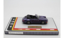 Модель автомобиля 1:43 Heco Porsche 911 Carrera 2 cabriolet purple 1991 Limited 24/150 pcs, масштабная модель, scale43