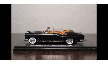 Модель автомобиля иномарка масштаб 1:43 NOREV 1957 Citroen 15/6 Chapron Rene Coty UV1 153133, масштабная модель, 1/43, Citroën