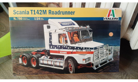 Scania T142M, сборная модель автомобиля, Italeri, scale24