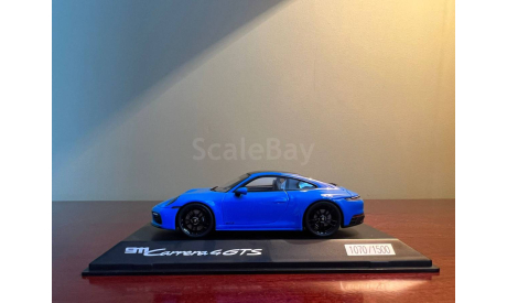 Porsche 911 4 GTS, масштабная модель, Spark, scale43