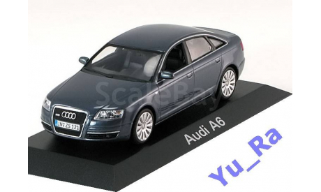 + Audi A6 grey Minichamps Yu_Ra, масштабная модель, scale43