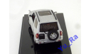 + Mitsubishi Pajero 1999 SWB 2drs silver AutoArt Yu_Ra, масштабная модель, scale43