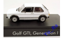 + VW Golf GTI generation I white Volkswagen Norev кмк111 1:43 Yu_Ra, масштабная модель, scale43