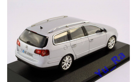 + VW Passat Variant 2005 silver Volkswagen Minichamps кмк096 1:43 Yu_Ra, масштабная модель, 1/43