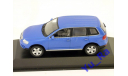 + VW Touareg blue Minichamps Yu_Ra, масштабная модель, scale43, Volkswagen