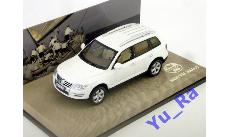 + VW Touareg white Minichamps Yu_Ra, масштабная модель, scale43, Volkswagen