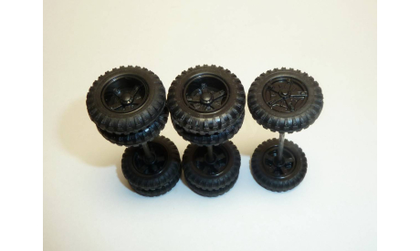 Колёса КамАЗ, запчасти для масштабных моделей, Элекон, 1:43, 1/43