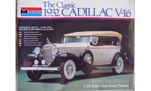 1932 CADILLAC V-16 Dual Cowl Phaeton  MONOGRAM 1:24, сборная модель автомобиля, scale24