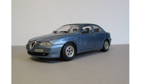 Alfa Romeo 156 BBurago 1:24 made in Italy, масштабная модель, scale24