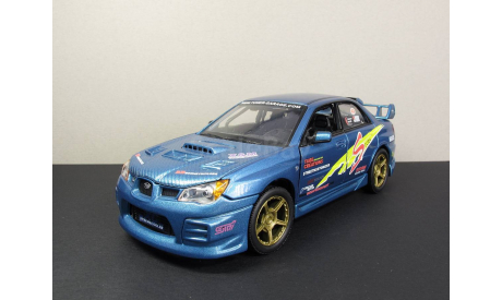 2006 Subaru Impreza WRX STI 1:24, масштабная модель, Motor Max, scale24