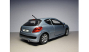 Peugeot 207 BBurago 1:24, масштабная модель, scale24