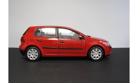 VW Golf V  Welly 1:24, масштабная модель, Volkswagen, 1/24