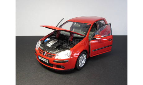 VW Golf V  Welly 1:24, масштабная модель, Volkswagen, 1/24