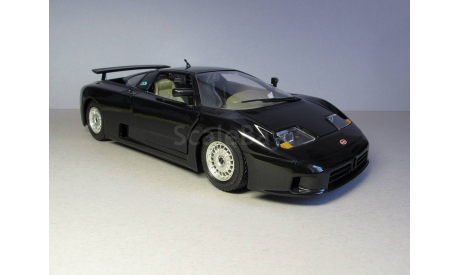 1991 Bugatti 110 EB  BBurago 1:24  made in Italy, масштабная модель, 1/24