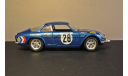 ALPINE A110  BBurago 1:24 Made in Italy, масштабная модель, 1/24