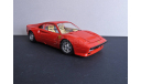 1984  FERRARI  GTO    BBurago 1:24 made in Italy, масштабная модель, scale24