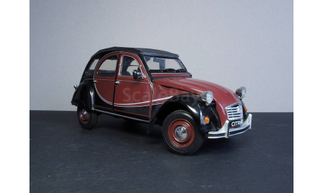 Citroen 2CV 6 Charleston   Welly 1:24, масштабная модель, scale24, Citroën