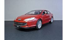 Peugeot 407 Coupe Welly 1:24, масштабная модель, scale24