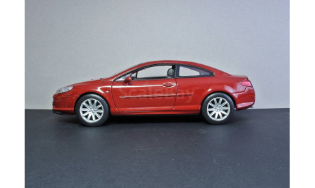 Peugeot 407 Coupe Welly 1:24, масштабная модель, 1/24