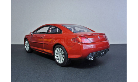 Peugeot 407 Coupe Welly 1:24, масштабная модель, 1/24