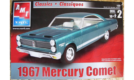 1967  Mercury  Comet   M 1:25, сборная модель автомобиля, AMT, scale24