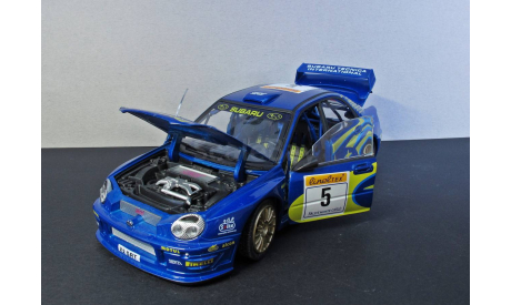SUBARU IMPREZA  WRC  Hongwell-Cararama 1:24, масштабная модель, Bauer/Cararama/Hongwell, 1/24