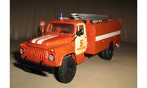 ГАЗ-53А АЦ-30(53А) ПОЖАРНЫЙ ALF АЛЬФ, масштабная модель, scale43