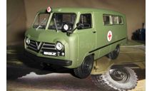 УАЗ-450 ПРОТОТИП ДЕАГОСТИНИ, масштабная модель, Автолегенды СССР журнал от DeAgostini, scale43