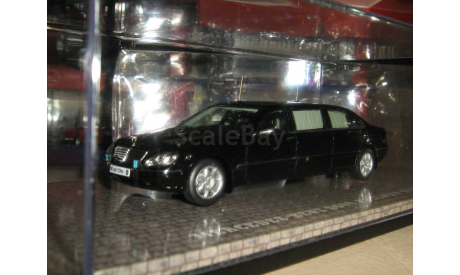 MERCEDES-BENZ S600 PULLMAN GUARD W220 ПУТИН В.В. ГОН GON220 ДИП DIP, масштабная модель, DiP Models, scale43