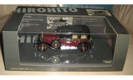 MERCEDES BENZ 770K EMPERIOR HIROHITO MINICHAMPS, масштабная модель, scale43, Mercedes-Benz