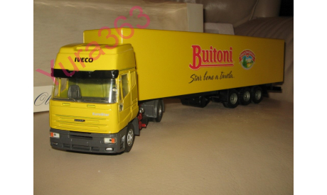 АВТОПОЕЗД IVECO BUITONI OLD CARS 1:43, масштабная модель, scale43