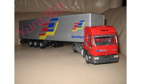 АВТОПОЕЗД IVECO EUROTECH OLD CARS 1:43, масштабная модель, scale43
