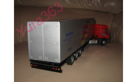 АВТОПОЕЗД IVECO EUROTECH OLD CARS 1:43, масштабная модель, scale43