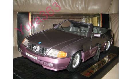 MERCEDES BENZ 500SL 1989 MAISTO 1:18, масштабная модель, scale18, Mercedes-Benz