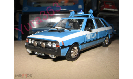 POLONEZ 1500 MILICJA KULTOWE AUTA, масштабная модель, FSO, DeAgostini-Польша (Kultowe Auta), scale43