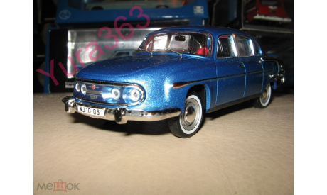 TATRA 603 T2 СИНИЙ МЕТАЛЛИК IXO FOX012, масштабная модель, scale43