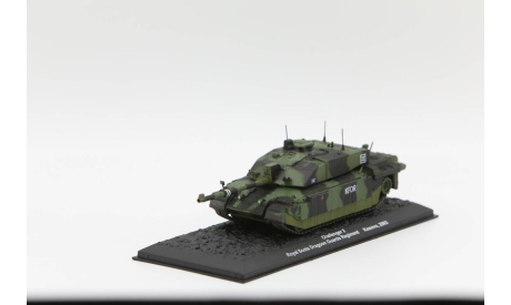 Challenger 2 Royal Scots Dragoons Guards Regiment Kosovo 2003 - модель 1/72 Altaya, масштабные модели бронетехники, scale72