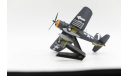 Vought F4U-1D Corsair, USN VF-84 Jolly Rogers, White 110, USS Bunker Hill, 1945 - модель 1/72 от Easy Model №37234, масштабные модели авиации, scale72, Chance Vought