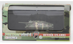 Hetzer (Flamm), 17.SS PD, Alsace, January 1945 - модель 1/72 Panzerstahl #88037