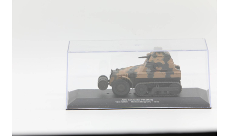 AMC Schneider P16 (M29),   1ere GRDI Mettet (Belgium) - 1940 - модель 1/43 Eaglemoss серии Vehicules Militaires de la Seconde Guerre Mondiale №5, масштабные модели бронетехники, scale43