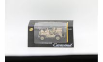 JEEP Willys 14 Ton military vehicle with 2 Soldiers - модель 1/43 Cararama, масштабная модель, Bauer/Cararama/Hongwell, scale43