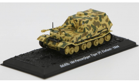 Sd.Kfz. 184 Panzerjager Tiger (P) Elefant - 1944 - модель 1/72 Арсенал-Коллекция серии Танки Мира №28, масштабные модели бронетехники, 1:72