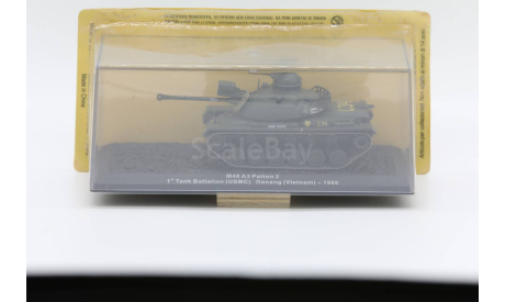 M48 A3 Patton 2 1st Tank Battalion (USMC), Danang (Vietnam) – 1968 - модель 1/72 Altaya, масштабные модели бронетехники, scale72