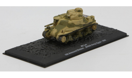 M3 Lee 10th Armoured Division (British Army) Egypt - 1942 - модель 1/72 ДеАгостини серии Автомобиль на службе - Военная техника Второй Мировой войны. Спецвыпуск №2, масштабные модели бронетехники, Автомобиль на службе, журнал от Deagostini, scale72, Chrys