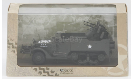 Multiple Gun Motor Carriage M16 - модель 1/43 Atlas серии Véhicules et blindés de la Seconde Guerre, масштабные модели бронетехники, scale43