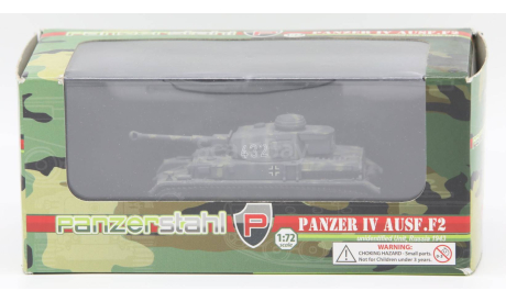 Pz.IV Ausf.F2, unidentified Unit - модель 1/72 Panzerstahl #88004, масштабные модели бронетехники, scale72