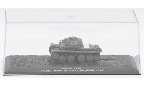 Pz.Kpfw. 38 (t) - модель 1/72 Altaya, масштабные модели бронетехники, Škoda, 1:72