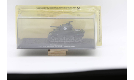 M4A3 Sherman 756th Tank Battalion 5th Army, France – 1945 - модель 1/72 Altaya, масштабные модели бронетехники, scale72